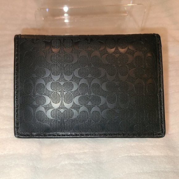Coach NWOT Heritage Signature ID Wallet - Picture 6 of 6